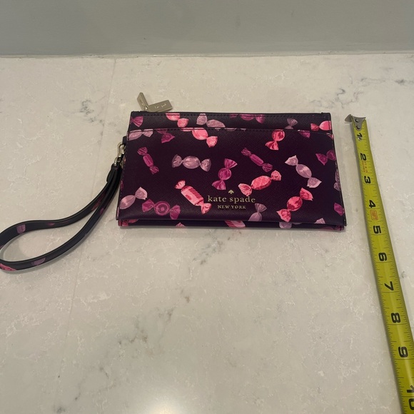Kate Spade Staci Candy Shop Wrapper Wristlet- Double Zip - Picture 7 of 7